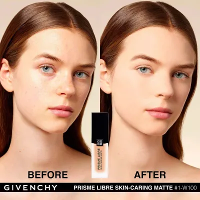 Матирующий уходовой тональный крем Givenchy Prisme Libre Skin Caring Matte, 30 мл
