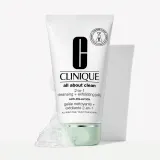 Clinique All About Clean 2-in-1 Cleansing + Exfoliating Jelly гель для умывания отшелушивающий 150 мл — фото 3