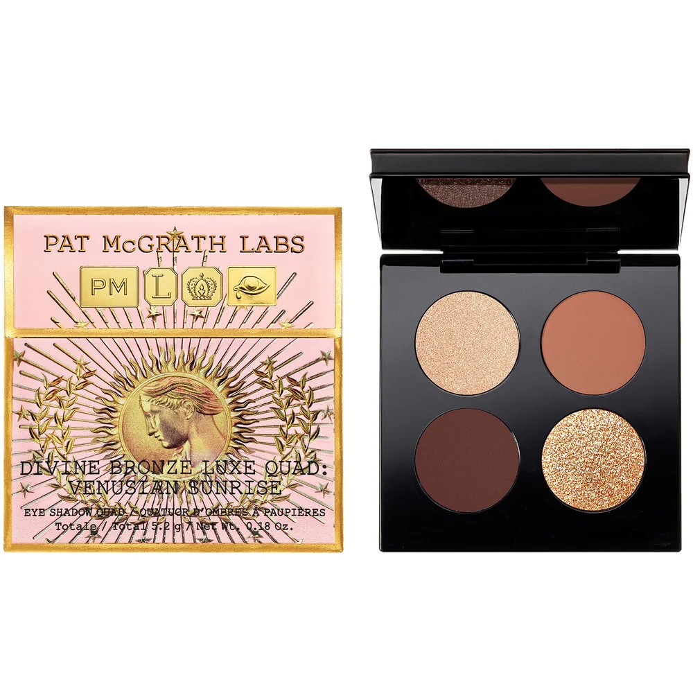 Палетка теней для век PAT McGRATH LABS Divine Bronze Luxe Quad: Venusian Sunrise, 5.2 г