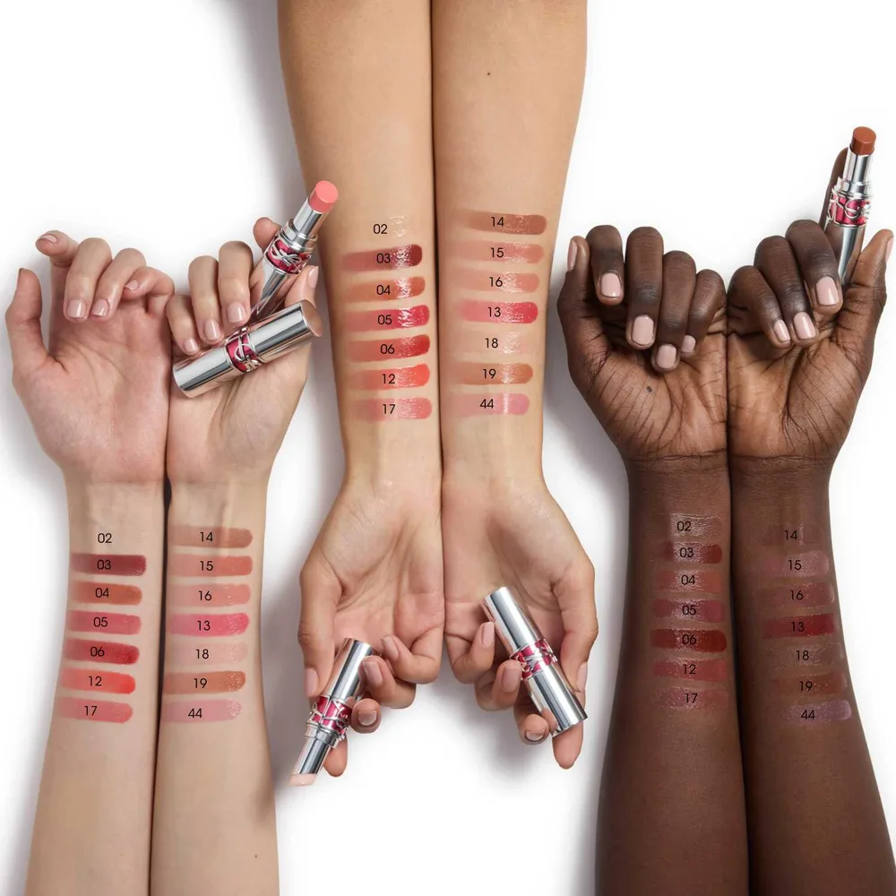 Помада для губ Yves Saint Laurent Loveshine Candy Glaze, 3.2 г, оттенок N°5 - Pink Satisfaction