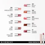 Помада для губ "Блеск" Givenchy Rose Perfecto, оттенок N110 Milky Nude — фото 2