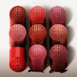 Макияж для губ - набор помад "Губы в цвету" Givenchy Le Rouge Interdit Satin, 2.7 г, оттенок Nr 117 Nude Érable — фото 3