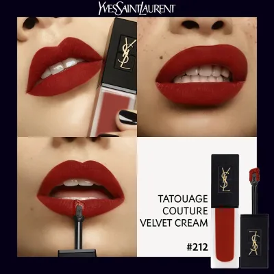 Жидкая помадка Yves Saint Laurent Tatouage Couture Velvet Cream, 6 мл