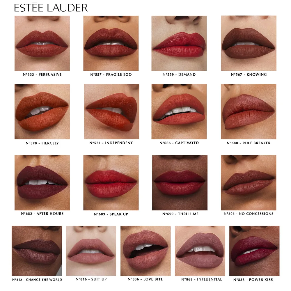 ESTEE LAUDER Pure Color Matte Lipstick матовая помада, 3.5 г, оттенок 828 In Control