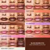Блеск для губ с блестками в стике Fenty Beauty Gloss Bomb Stix, 3.6 г, оттенок 04 - Icy Amethy$t — фото 3