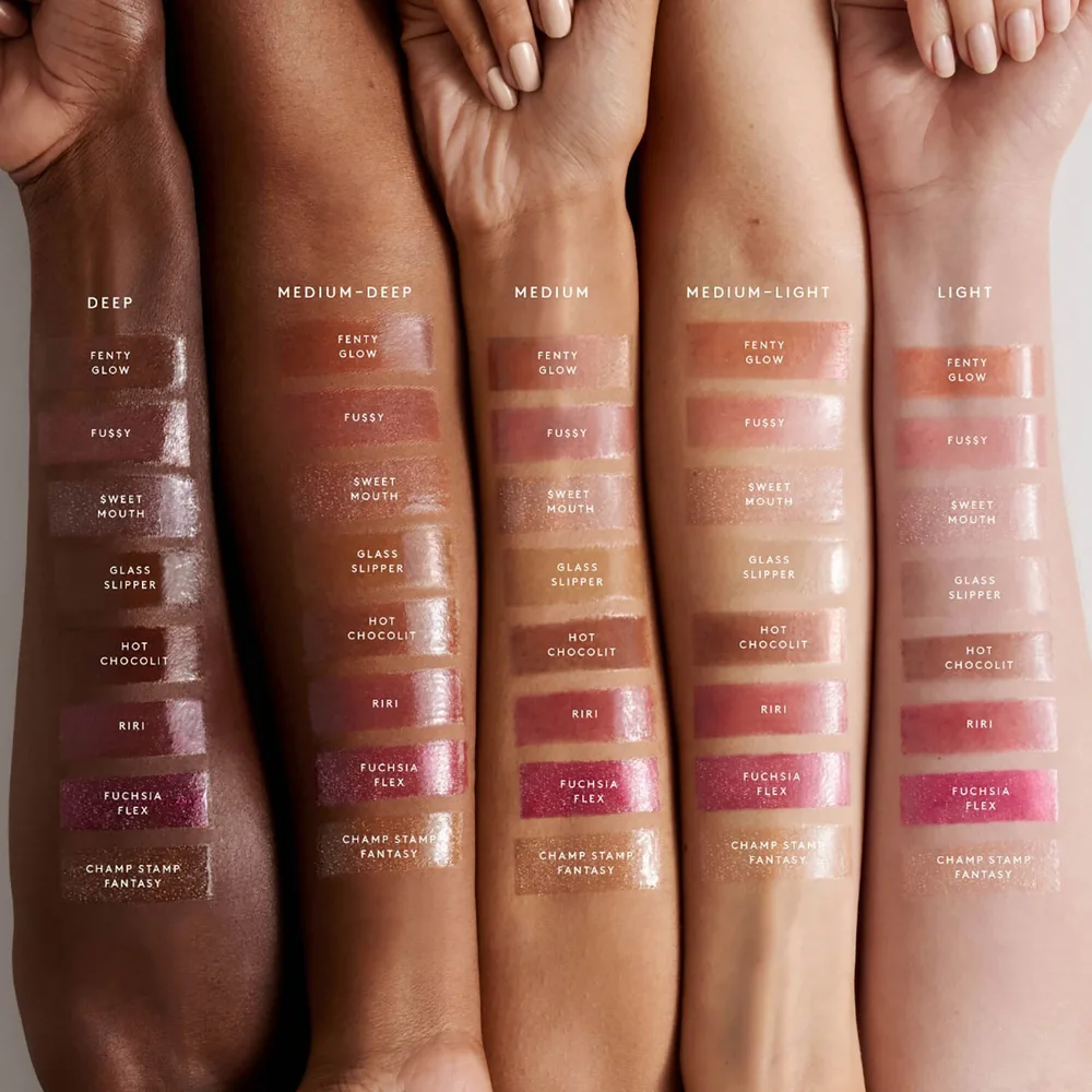 Розовый блеск для губ Fenty Beauty Gloss Bomb Universal Lip Luminizer, 9 мл, оттенок Fuchsia Flex