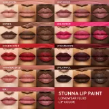 Долговременная жидкая помада Fenty Beauty Stunna Lip Paint Longwear Fluid Lip Color, 4 мл, оттенок Uncuffed — фото 2