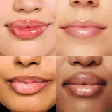 Помада для губ "Розовый рассвет" Lanolips Honey lip oil with hyaluronic acid and lanolin, Miodowy, 6 мл — фото 4