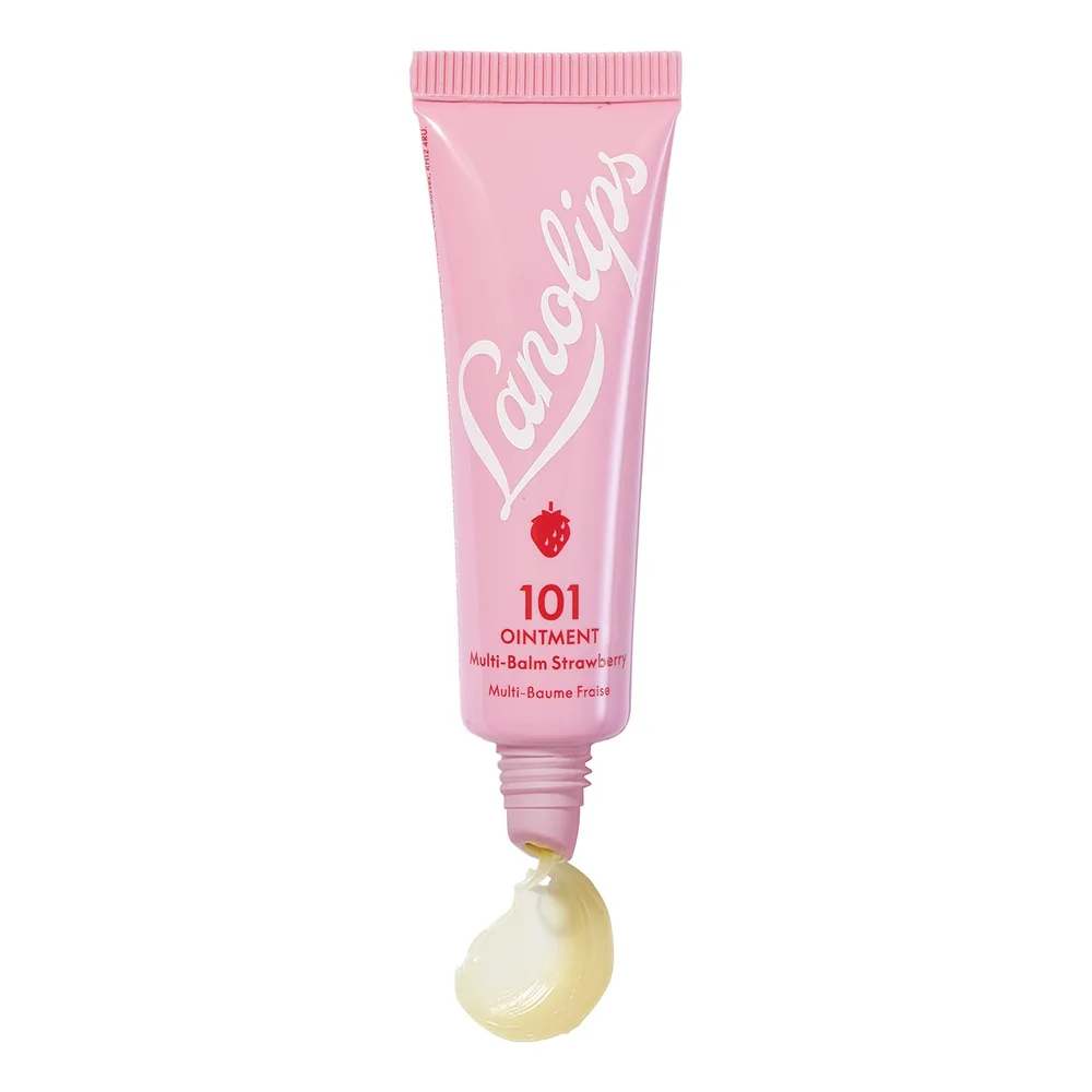 Помада для губ "Мэтт Липстик" Lanolips 101 Ointment- Strawberry multi-purpose balm, 10 г