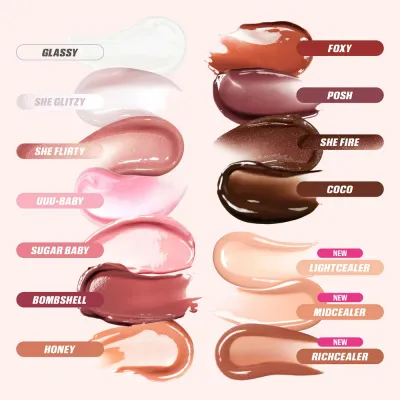 Блеск для губ с интенсивным блеском Huda Beauty Faux Filler, 3.9 мл