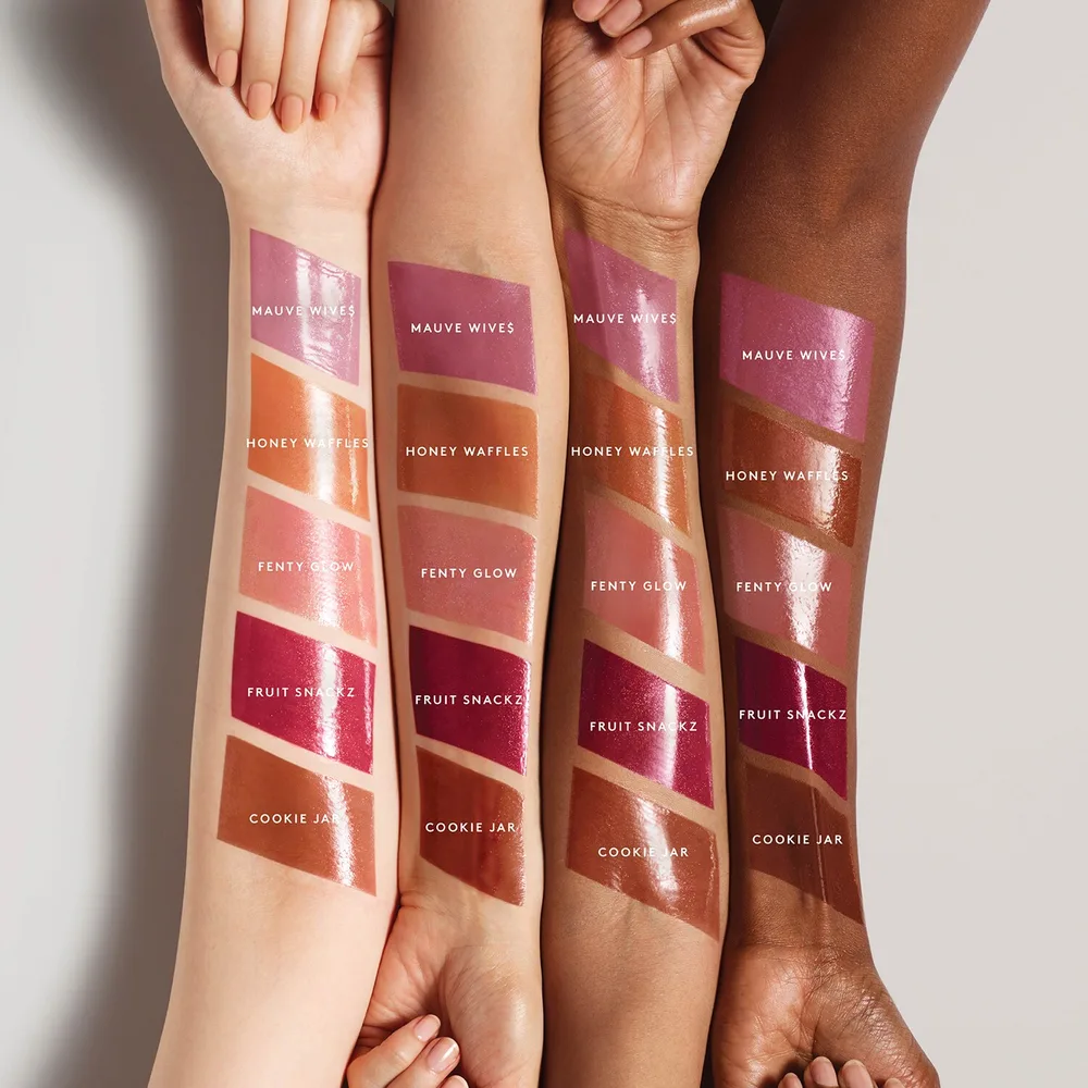 Блеск для губ с насыщенным цветом Fenty Beauty Gloss Bomb Cream, 9 мл, оттенок Cookie Jar