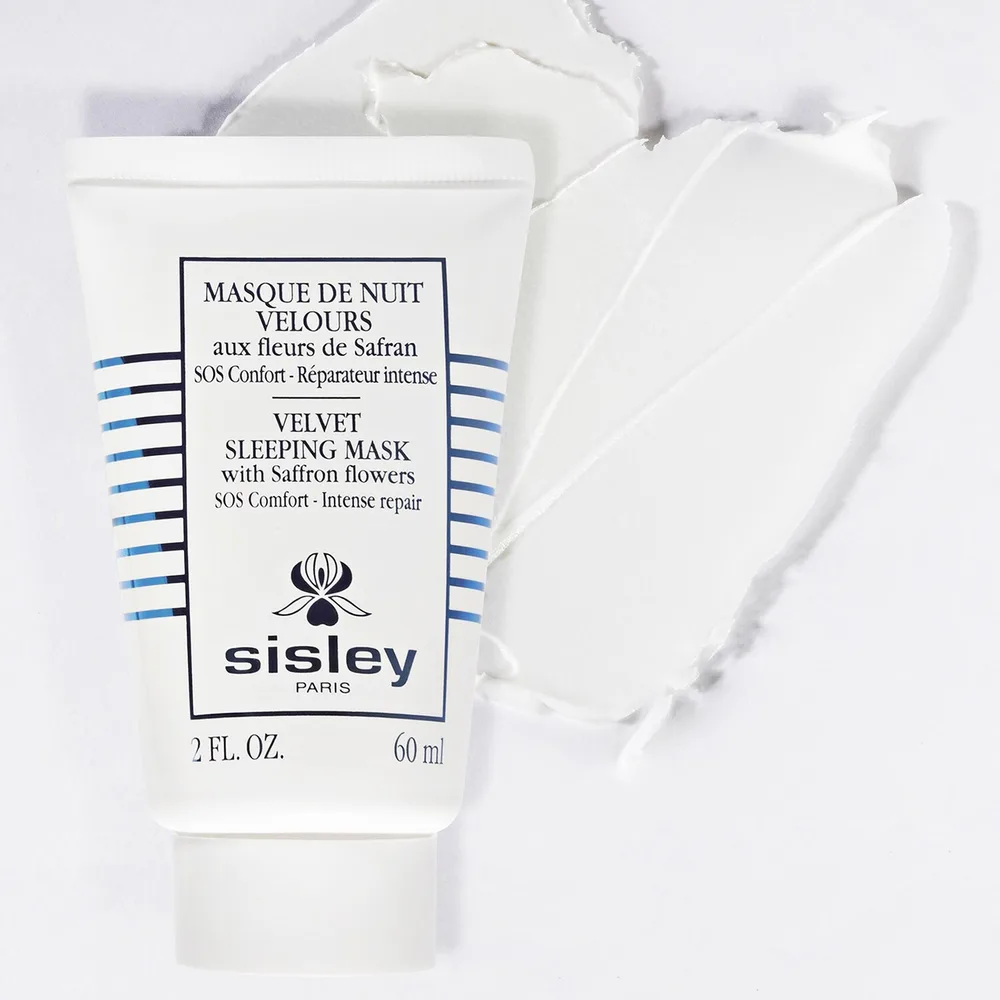 Sisley Velvet Sleeping Mask with Saffron Flowers ночная маска для лица питательная 60 мл