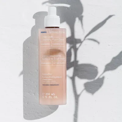 Korres Apothecary Wild Rose пенка для умывания с дикой розой и витамином C 200 мл