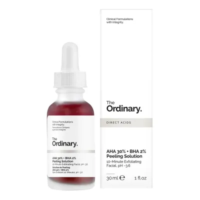 The Ordinary AHA 30% + BHA 2% Peeling Solution отшелушивающая маска для лица 30 мл