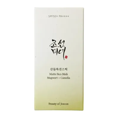 Beauty of Joseon Matte Sun Stick Mugwort + Camelia солнцезащитный стик матовый, 18 г