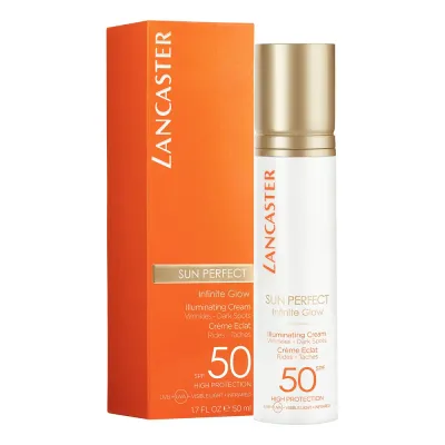 Крем для загара SPF30 Lancaster Illuminating anti-aging face cream SPF50, 50 мл