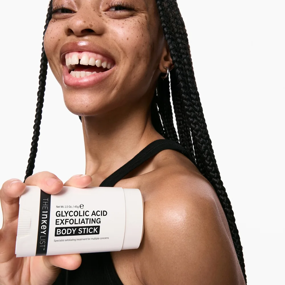 The Inkey List Glycolic Acid Стик для тела отшелушивающий с гликолевой кислотой 45 г