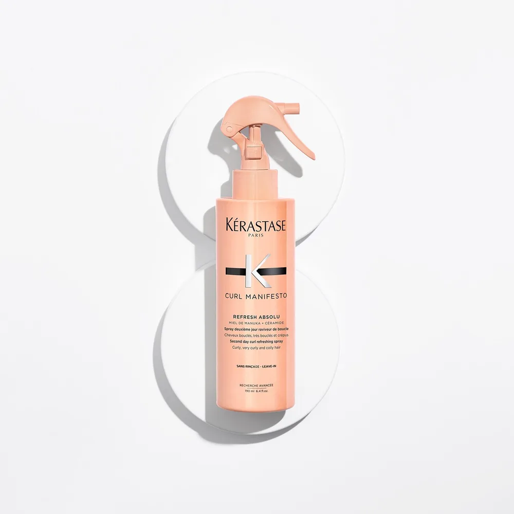 Набор косметики для волос "Шампунь и кондиционер" Kérastase CURL MANIFESTO Refreshing curl spray, 190 мл