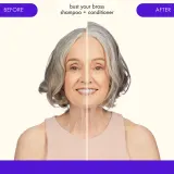 amika Bust Your Brass Blond Polaire шампунь против желтизны для светлых и седых волос 275 мл — фото 5