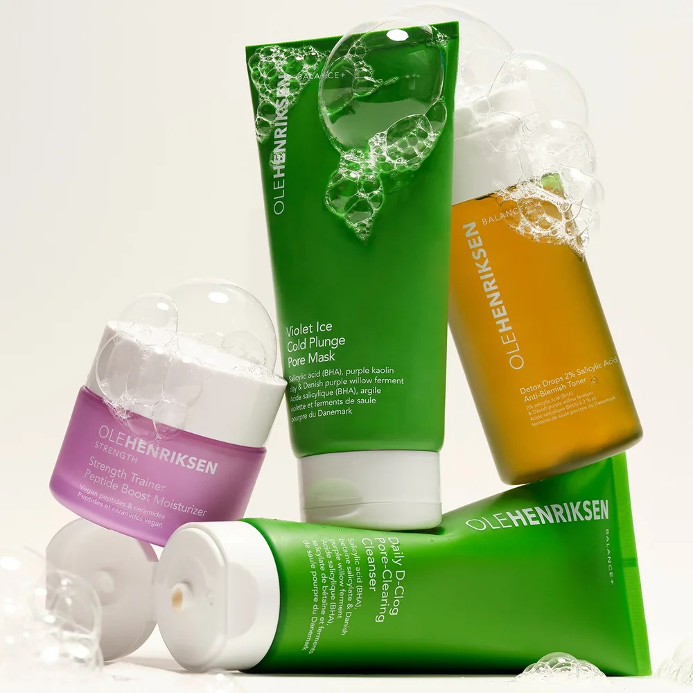 OLEHENRIKSEN Violet Ice Cold Plunge Pore очищающая детокс-маска для лица 90 г