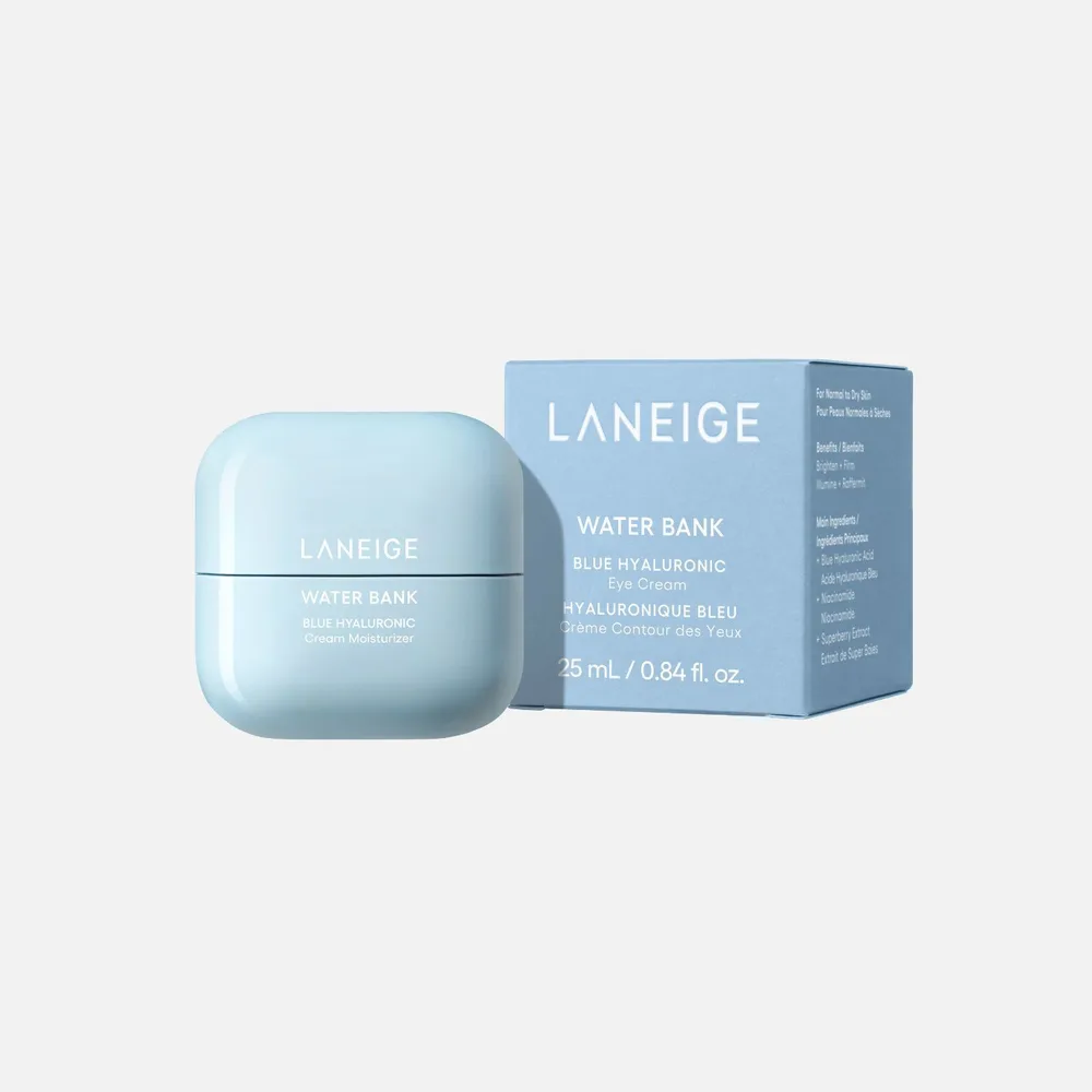 Laneige Water Bank Hyaluronic Blue крем для кожи вокруг глаз 25 мл
