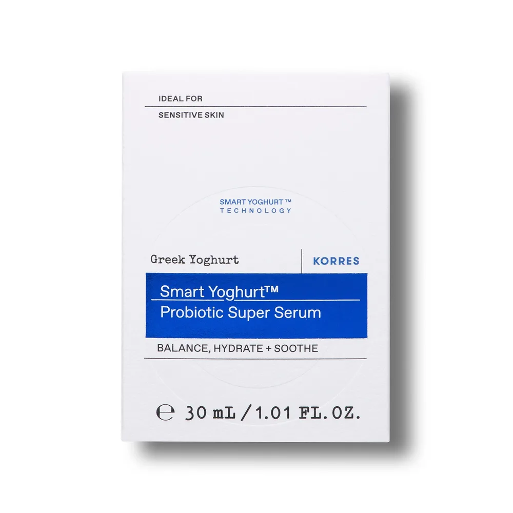 Korres Smart Yoghurt сыворотка с пробиотиками для лица 30 мл