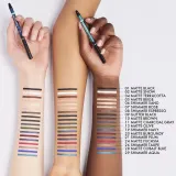 Sephora Collection 12H Colorful водостойкий выкручивающийся карандаш для глаз, 0,3 г, оттенок 01 Matte чёрный — фото 4