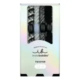 invisibobble TWISTAR PREMIUM — плетёные резинки для волос, оттенок Silver Snatch — фото 3