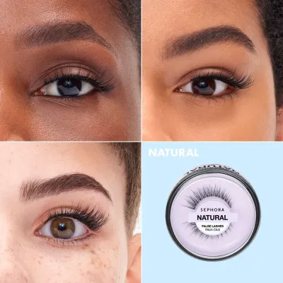 Sephora Collection False Lashes Starter Kit набор накладных ресниц многоразовых 1 пара, 1 pair