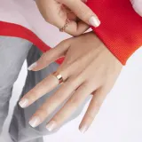 Sephora Collection Press On набор накладных ногтей самоклеящихся Red carpet 1 шт, оттенок Glazed donut (1 pc) — фото 3