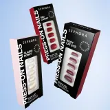 Sephora Collection Press On набор накладных ногтей самоклеящихся Red carpet 1 шт, оттенок Glazed donut (1 pc) — фото 5