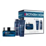 Biotherm Homme Force Supreme набор для мужчин гель для умывания, пена для бритья и крем для лица 50 мл x 2 + 40 мл — фото 1
