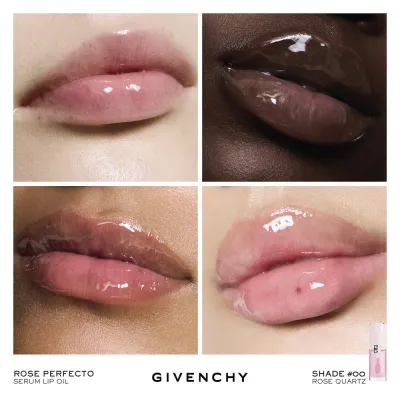 Givenchy Perfecto Serum Lip Oil масло-сыворотка для губ N00 Rose Quartz, 7,5 мл