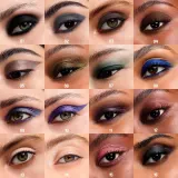 Make Up For Ever Aqua Resist Color Pencil карандаш для глаз водостойкий 01 - Whatever Black, 1.2 г, оттенок 08 - Midnight Cobalt — фото 2