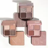 Natasha Denona Luxe Glam Compact палетка теней для век 4 оттенка, 15 г, оттенок Nude — фото 3