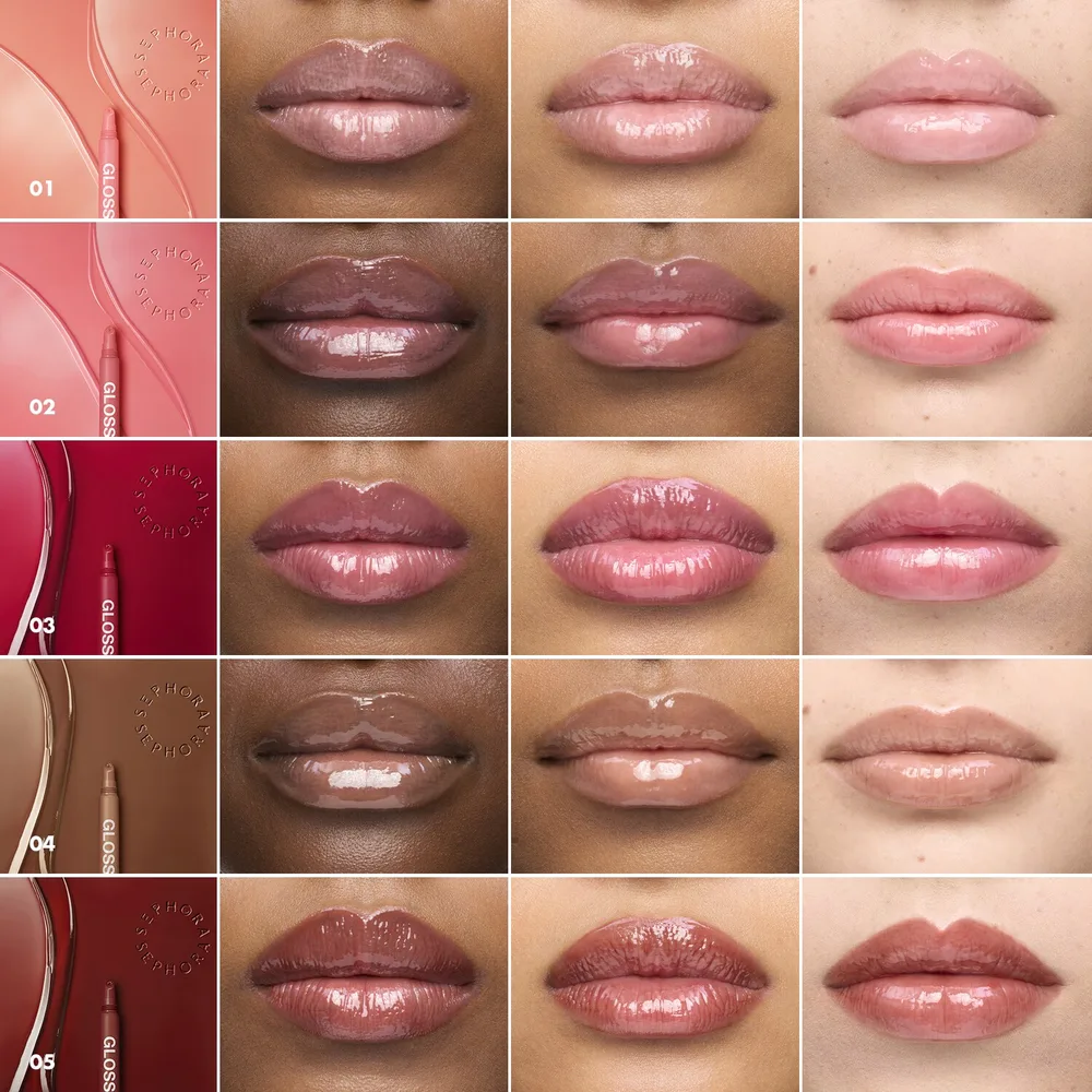 Sephora Collection GLOSS BALM цветной бальзам-блеск для губ 8 мл, оттенок 02 Rose silk