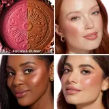 Too Faced Bronzer пудра-бронзер с розовым подтоном 8 г, оттенок Fuchsia Bunny — фото 2