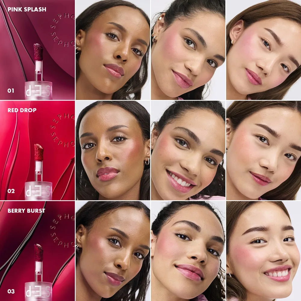 Sephora Collection Cheek and Lip Tint тинт для губ и щёк 8 мл, оттенок 02 Red drop