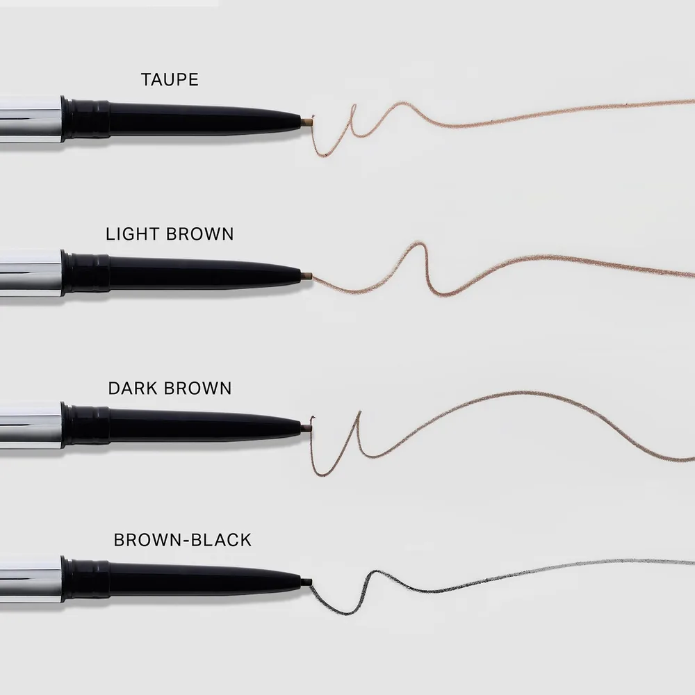 Merit Beauty Brow 1990 гелевый карандаш для бровей Brown Black, 0.02 мл, оттенок Brown чёрный