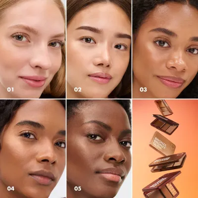 Sephora Collection Bronze Bronze Glow Palette палетка бронзеров и хайлайтера 9,9 г