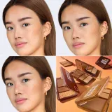 Sephora Collection Bronze Bronze Glow Palette палетка бронзеров и хайлайтера 9,9 г, оттенок 01 Bronze me softly — фото 2