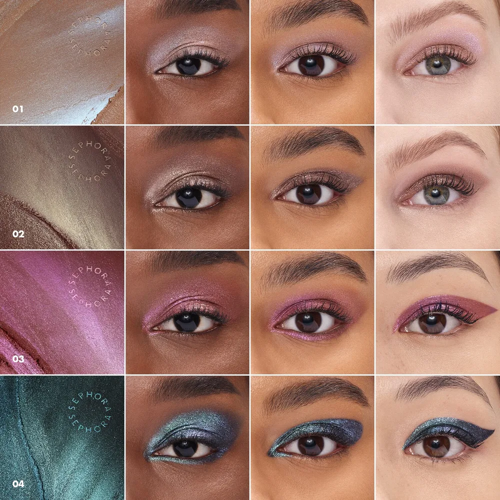 Sephora Collection Special Effects Glitter Shadow Тени для век жидкие с блёстками, 4 мл, оттенок 01 Pink blast