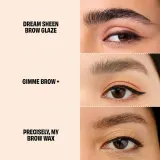 Benefit Cosmetics Dream Sheen Brow Glaze гель для бровей оттеночный с глянцевым финишем 5 мл, оттенок Deep — фото 4