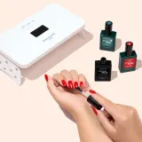 Manucurist Xtrem Flash Kit Pro набор для маникюра база, цвета Hortencia и Poppy Red, топ, 15 мл + 15 мл, Hortencia (15 мл) Poppy Red — фото 2