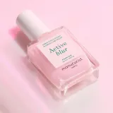 Manucurist Active Blur ухаживающий лак для ногтей матовый розовый с эффектом размытия 15 мл — фото 2