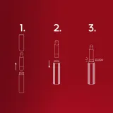 GUERLAIN KissKiss сменный блок насыщенной помады с мёдом, 1.85 г, оттенок 837 DEEP IRIS — фото 4