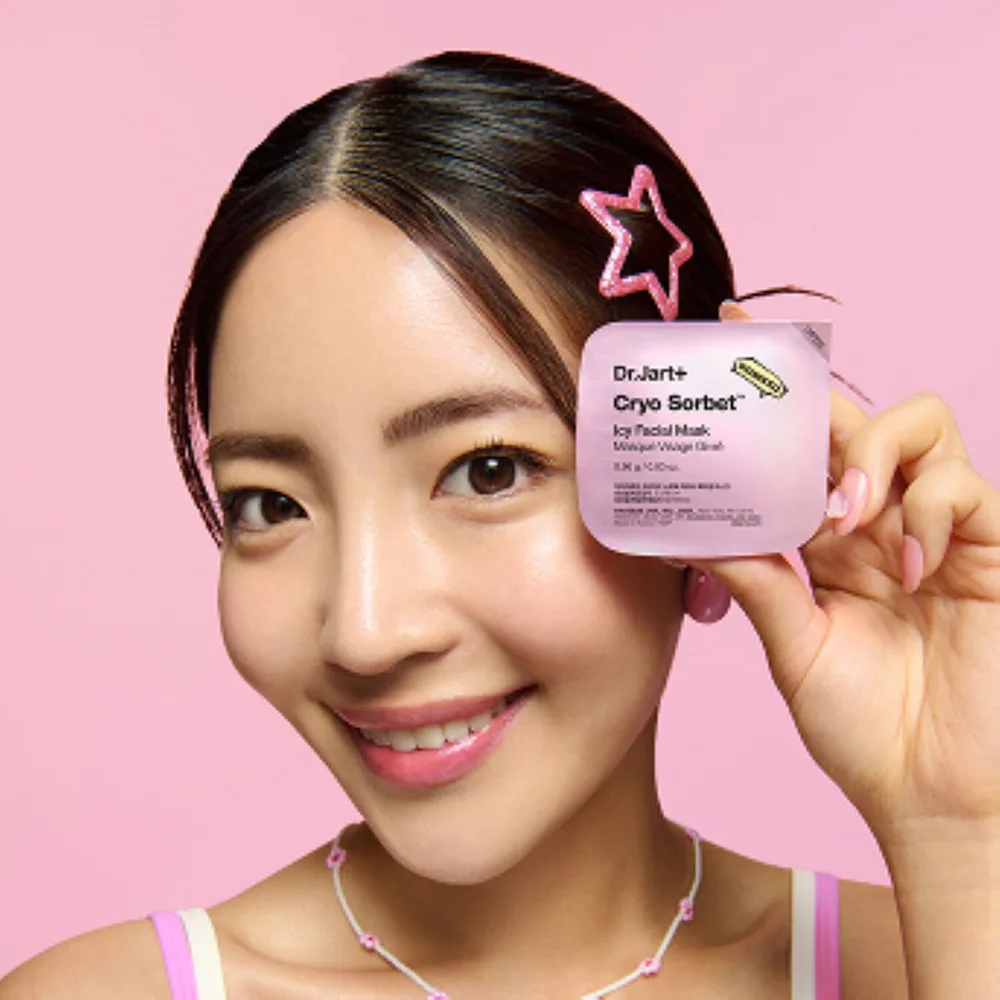 Dr.jart+ Cryo Sorbet Icy Facial Mask охлаждающая маска-сорбет для лица в порошке 0.96 г x 4 шт