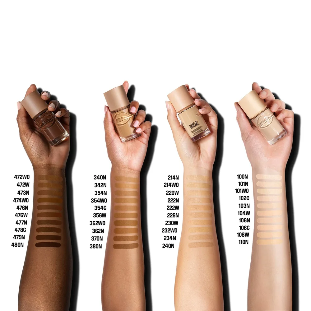 Make Up For Ever HD Skin Balancing and Perfecting увлажняющий матирующий тональный крем 100N Canvas 30 мл, оттенок 102C - Ivory