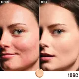 Make Up For Ever HD Skin Balancing and Perfecting увлажняющий матирующий тональный крем 100N Canvas 30 мл, оттенок 102C - Ivory — фото 3