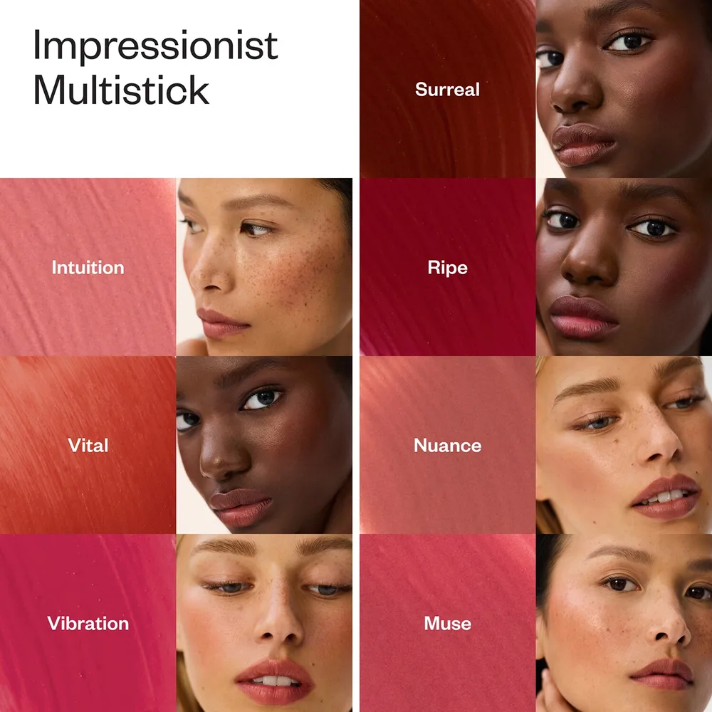 Kosas Impressionist Multistick кремовый стик для щёк и губ 5,5 г, оттенок Ripe